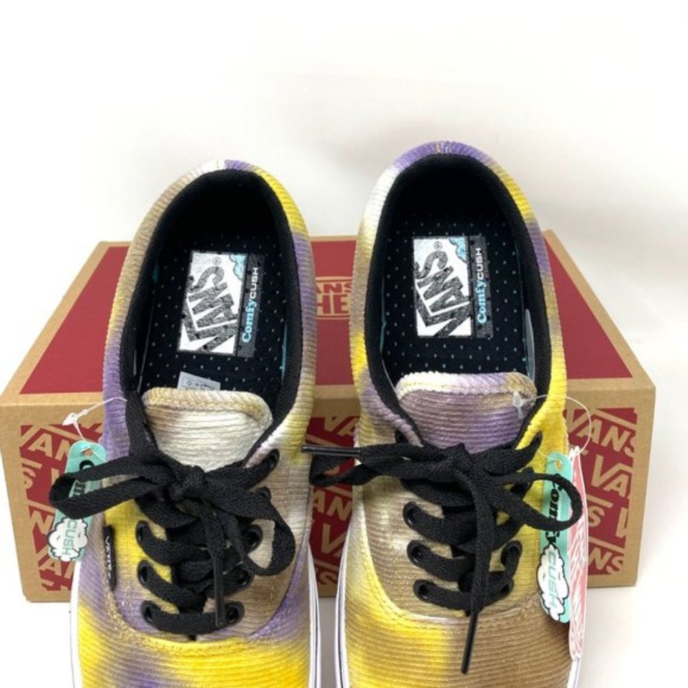 💖MEGA SALE💖VANS Comfycush Era Blotched Velvet Womens Size Sneakers VN0A3WM92QD - Picture 2 of 16